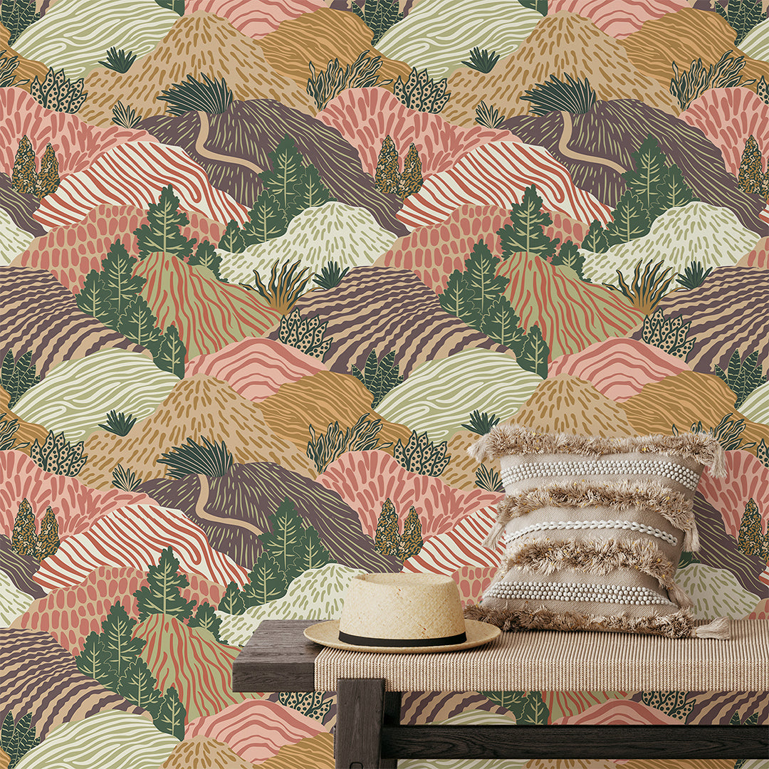 Colored Landscape Wallpaper CC352