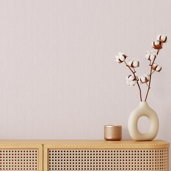 Blush Pink Vertical Texture Wallpaper A153
