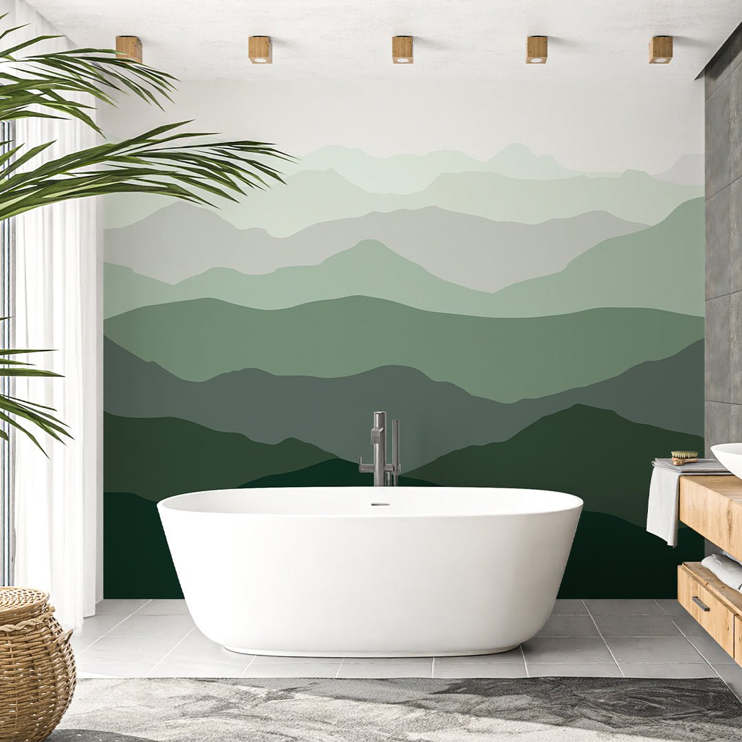 Premium Mountain Peel And Stick Mural Wallpaper