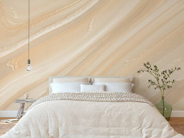 Beige Marble Texture Wall Mural CCM125 - CostaCover - Peel and stick Removable Wallpaper - abstract wallpaper - accent wallpaper - adhesive wallpaper