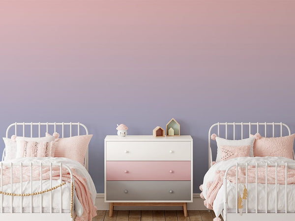 Rose Purple Ombre Color Wallpaper CC013 - CostaCover - Peel and stick Removable Wallpaper - adhesive wallpaper - Backsplash panels - bathroom wallpaper