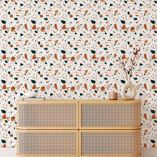 Colorful Texture Stones Wallpaper CC265 - CostaCover - Peel and stick Removable Wallpaper - 3d wall murals - Abstract - abstract wall art