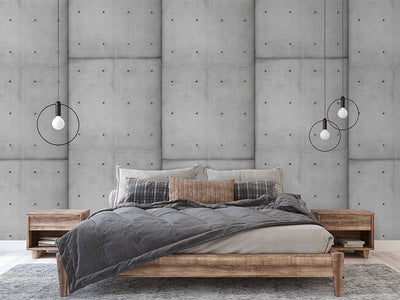 Gray Concrete Cement Self Adhesive Wall Mural CCM096