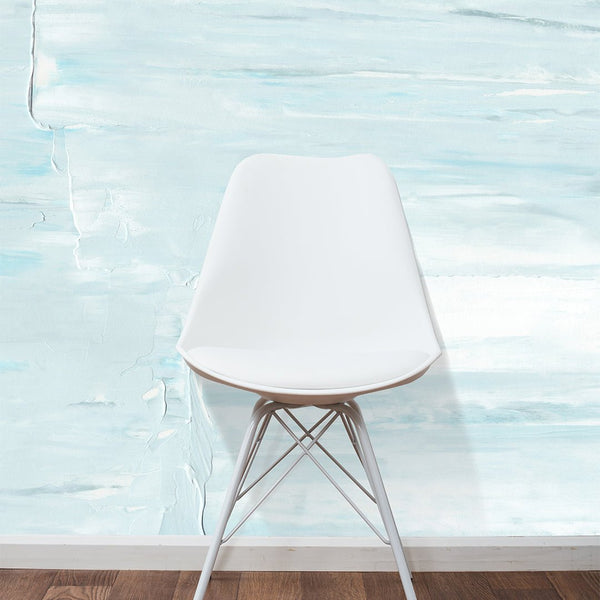 Blue Brush Strokes Wall Mural CCM075 - CostaCover - Peel and stick Removable Wallpaper - 3d wall murals - 3d wall painting - Abstract