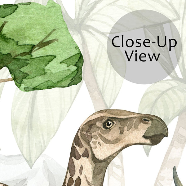 Dinosaurs in Jurassic Park Wall Mural CCM092 - CostaCover - Peel and stick Removable Wallpaper - accent wallpaper - adhesive wallpaper - bedroom wallpaper