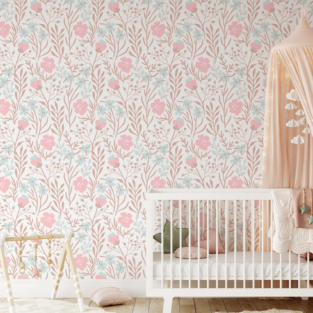 Our Ultimate Floral Wallpaper Roundup  Project Nursery