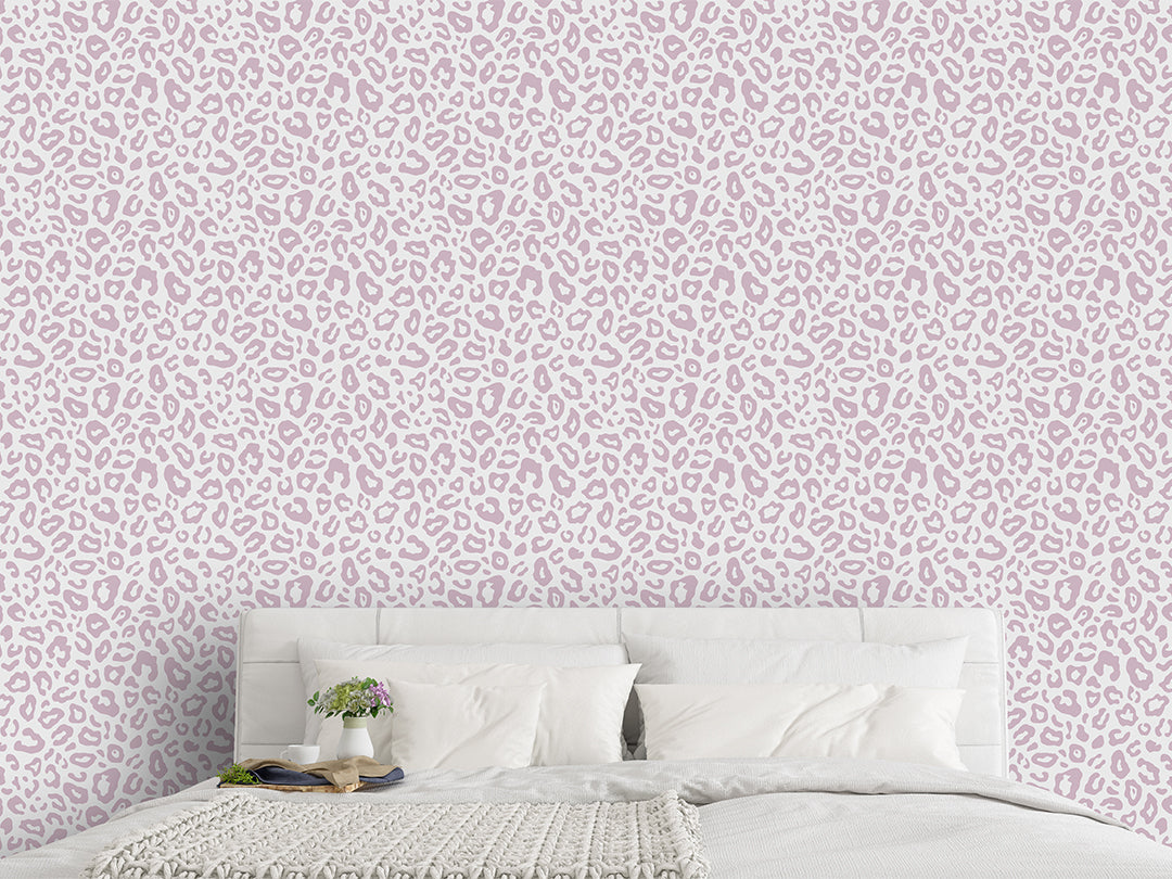 Pink Leopard Spots Wallpaper CC221