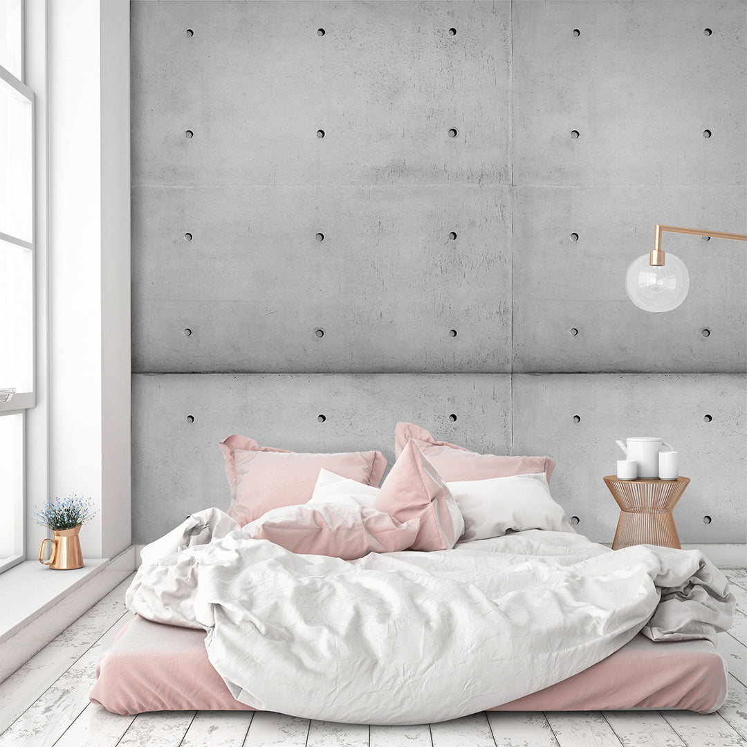 Gray Concrete Cement Self Adhesive Wall Mural CCM097