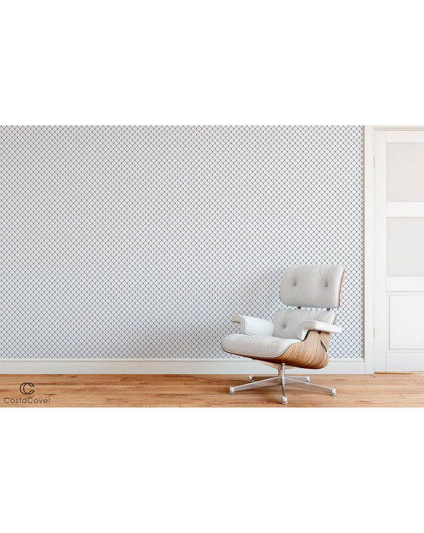 Art Deco Scallop Wallpaper CC123 - CostaCover - Peel and stick Removable Wallpaper - Abstract - abstract wallpaper - adhesive wallpaper