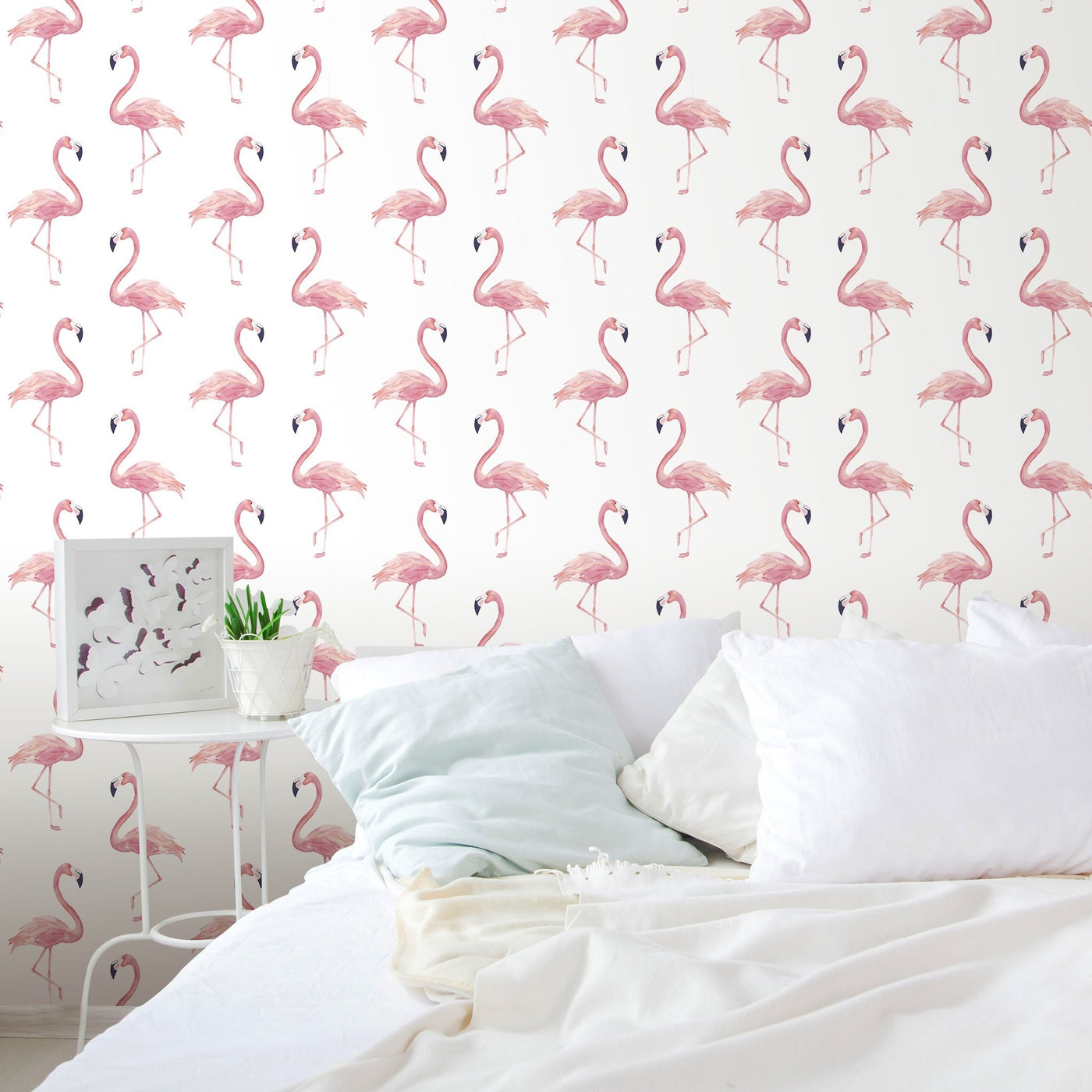 Exotic Pink Flamingos Wallpaper CC106