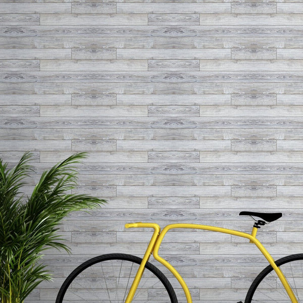 Distressed Wood Plank Wallpaper CC108 - CostaCover - Peel and stick Removable Wallpaper - adhesive wallpaper - Backsplash panels - bathroom wallpaper